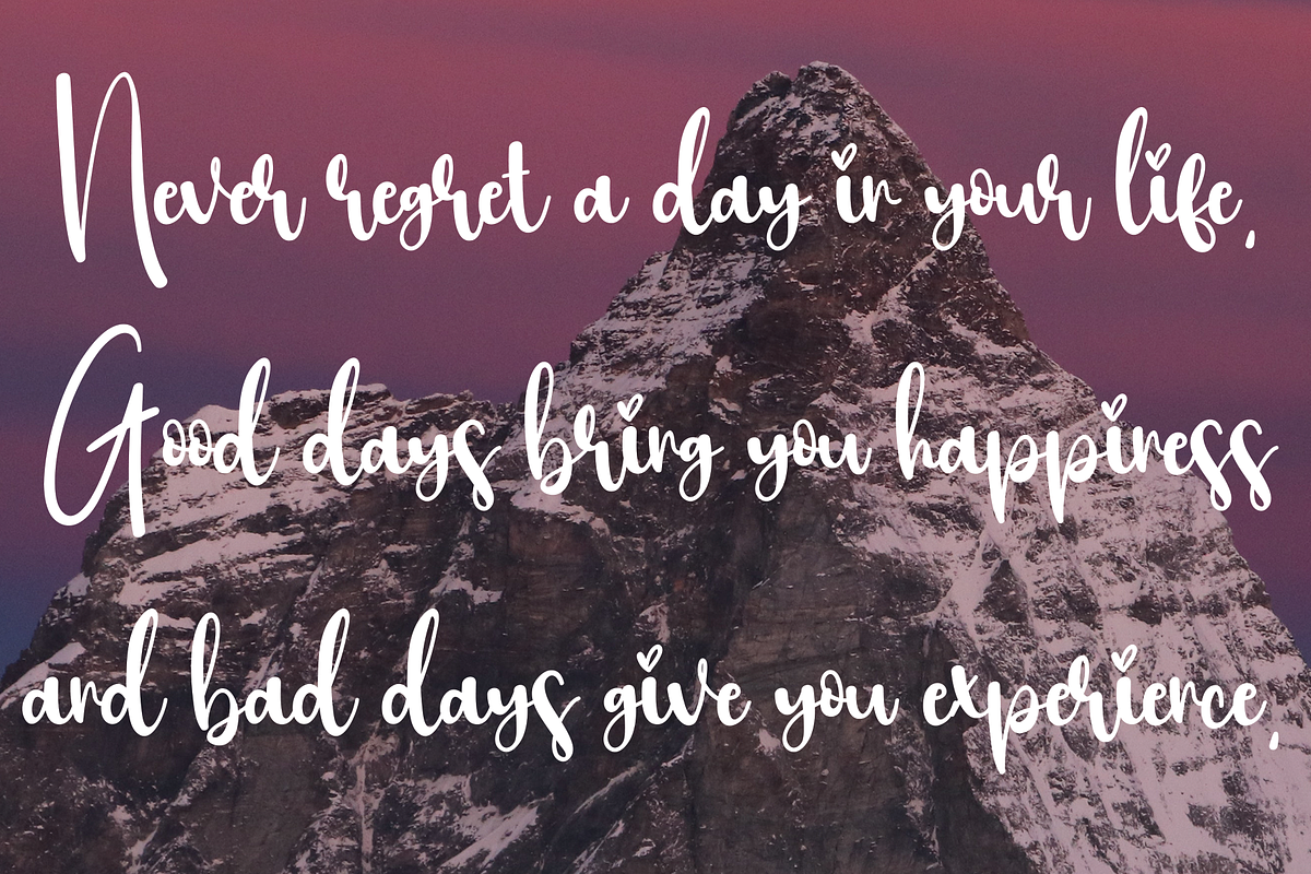 Highland | Script Font, a Script Font by Scratchones (Photo 7 of 8)