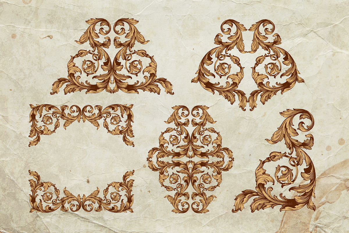 Ornament elements for decorate, a Decorative Illustration by Samira (Photo 4 of 6)