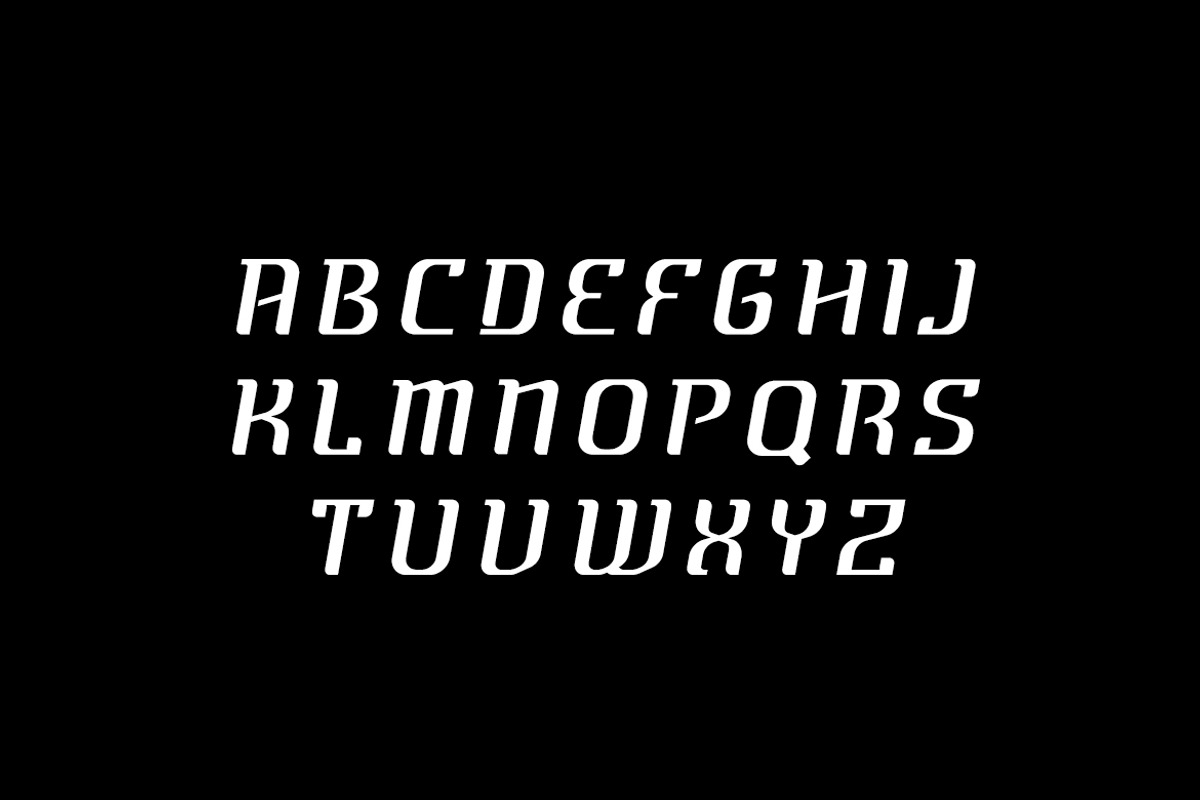 Cyberhouse Futuristic Display Font, a Serif Font by UICreative (Photo 6 of 13)