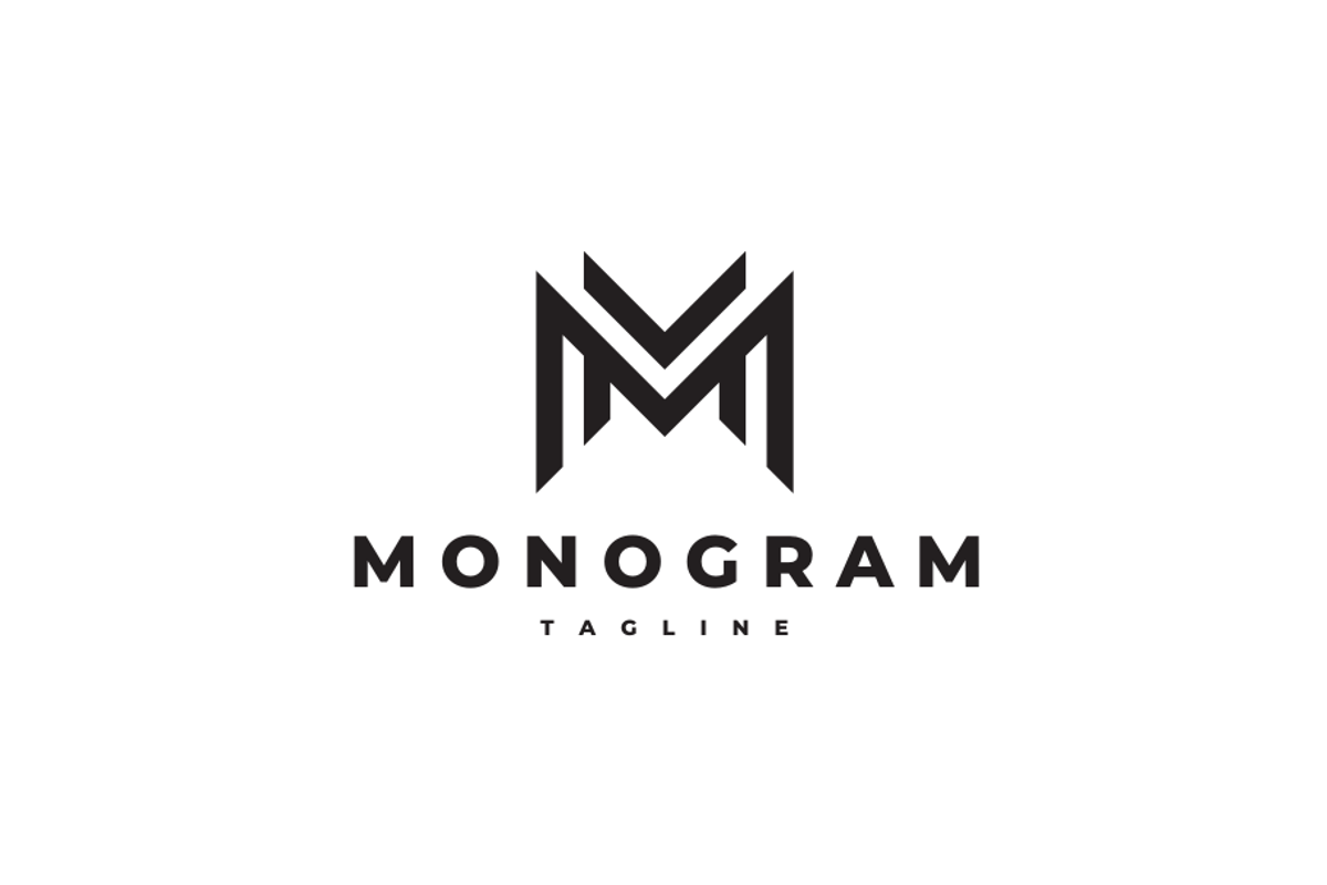 Monogram Letter M MM Logo, a Branding & Logo Template by johnkent (Photo 3 of 3)