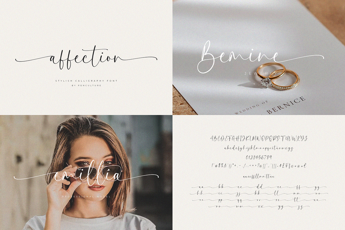 Calligraphy Font Bundle Voll II, a Script Font by Pen Culture (Photo 2 of 10)