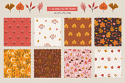 Autumn Leaves Kit, a Seasonal Illustration by miumiu (Thumbnail 3 of 15)