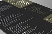 Creatives Resume Set, a Resume Template by potterDesigns (Thumbnail 3 of 5)