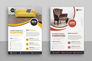 Modern Furniture Flyer Template, a Flyer Template by Designgrove