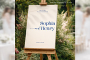 Minimal Welcome Sign Canva bd006, a Poster Template by TyphoonStudio (Thumbnail 4 of 10)