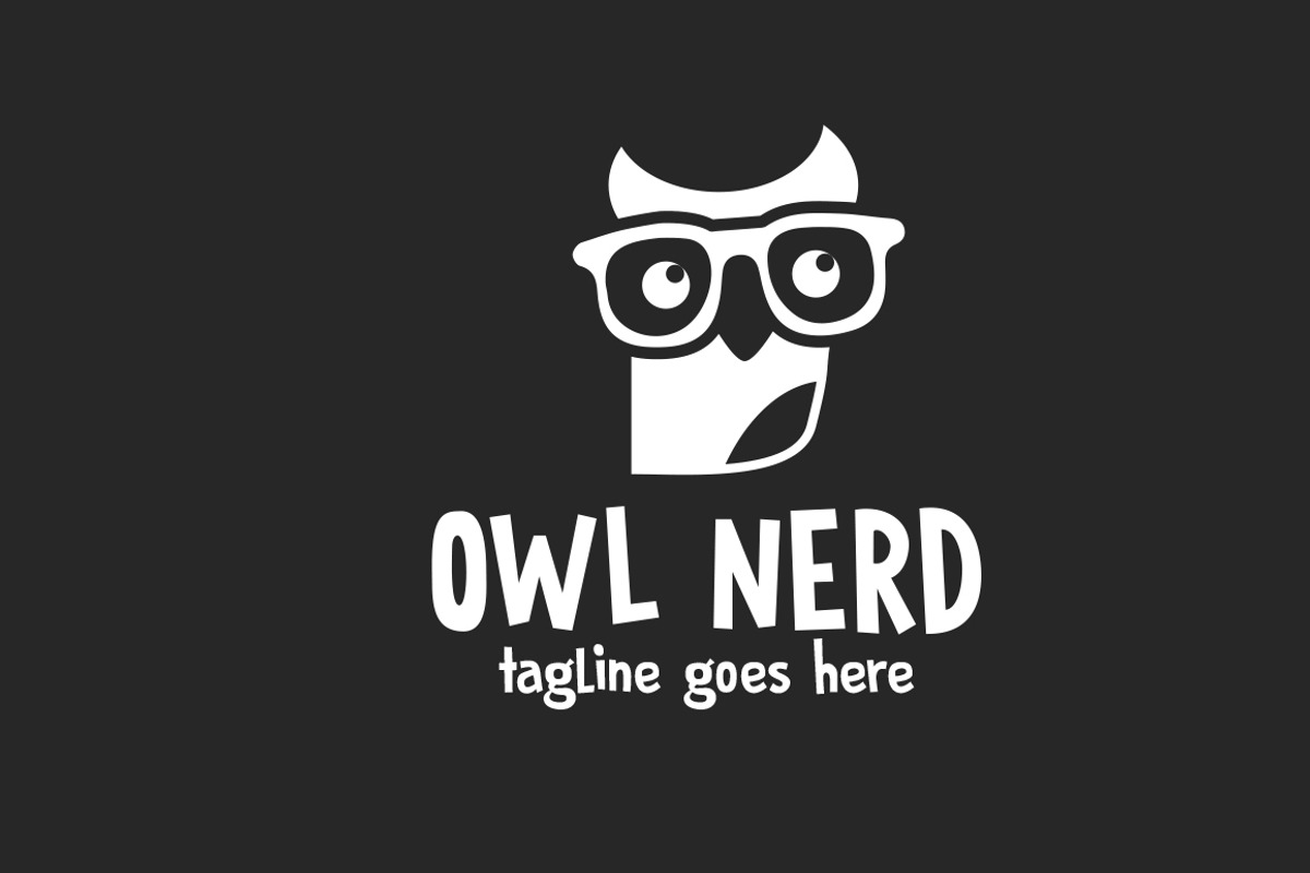 Owl Nerd, a Branding & Logo Template by Xelm (Photo 5 of 5)