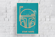 Star Wars Icon Set, an Outline Icon by Fabian_Design (Thumbnail 2 of 3)