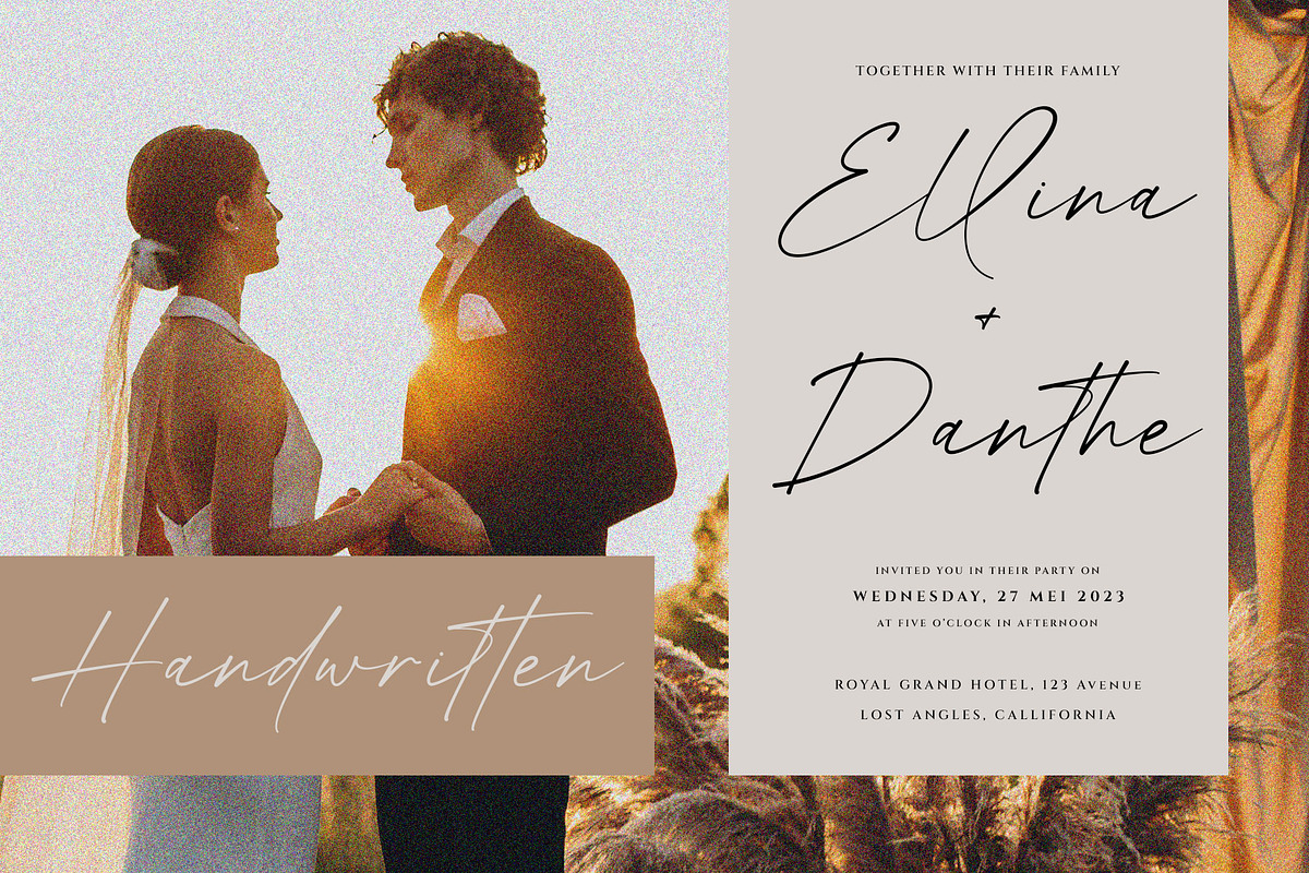 Hollins Modern Handwritten Font, a Handwritten Font by RantautypeStudio (Photo 11 of 11)