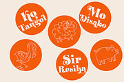 ZT Klotin - Display Typeface, a Serif Font by zelow type (Thumbnail 2 of 15)