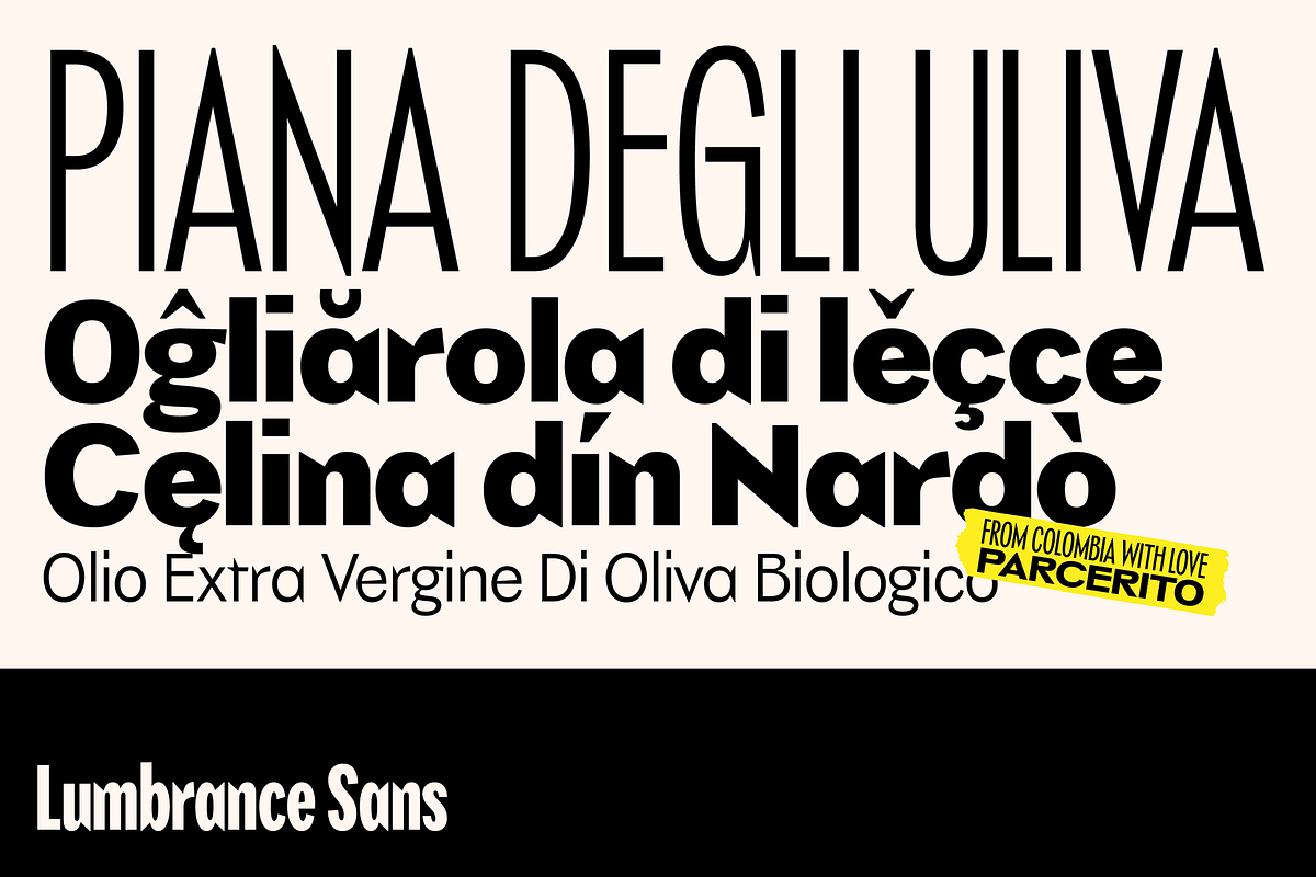 Lumbrance Sans, a Font by Sudtipos (Photo 7 of 7)