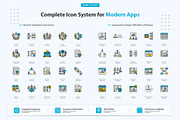 Organizational Structure Icons, an Outline Icon by vexper (Thumbnail 5 of 7)