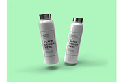 Long Bottle Tumbler Mockup Template, a Household Mockup by DesignRushMarket (Thumbnail 2 of 11)