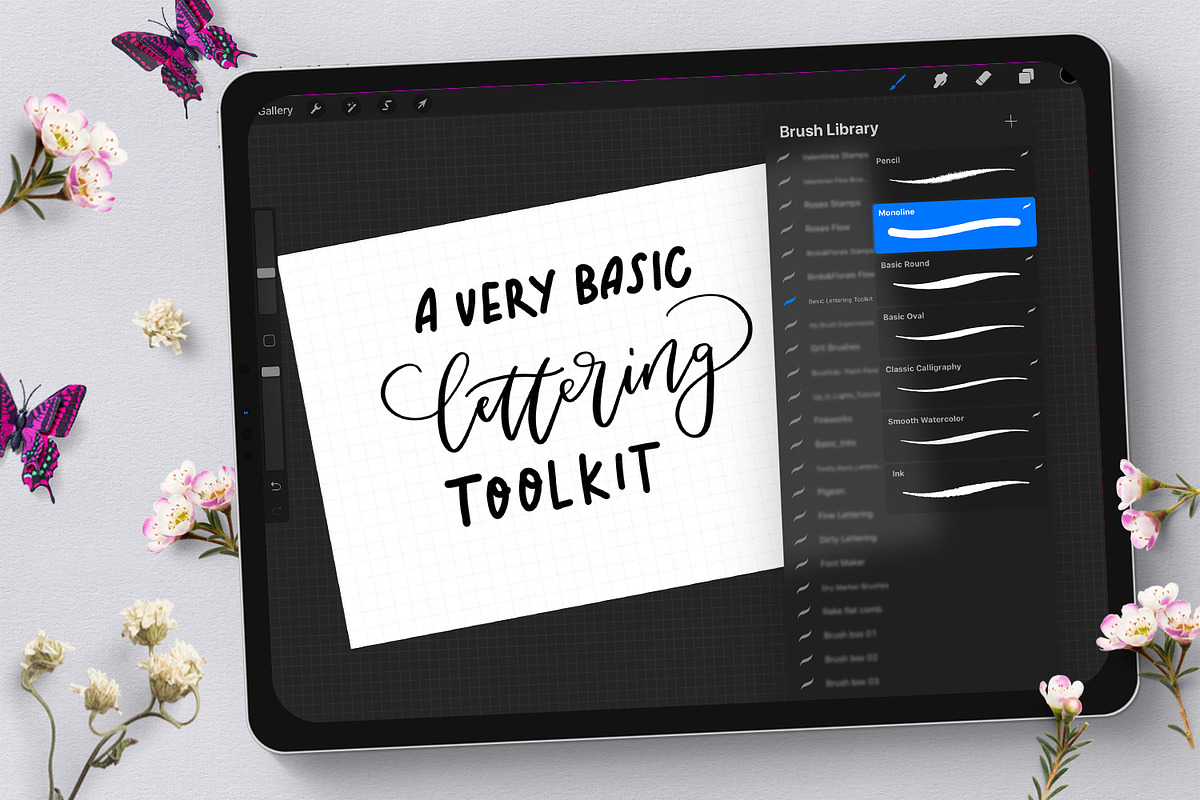 All for Procreate - brush bundle, a Brush Add-On by Gray Cat Graphics (Photo 32 of 34)