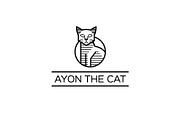 Ayon The Cat Logo, a Branding & Logo Template by ashenterprise (Thumbnail 1 of 2)