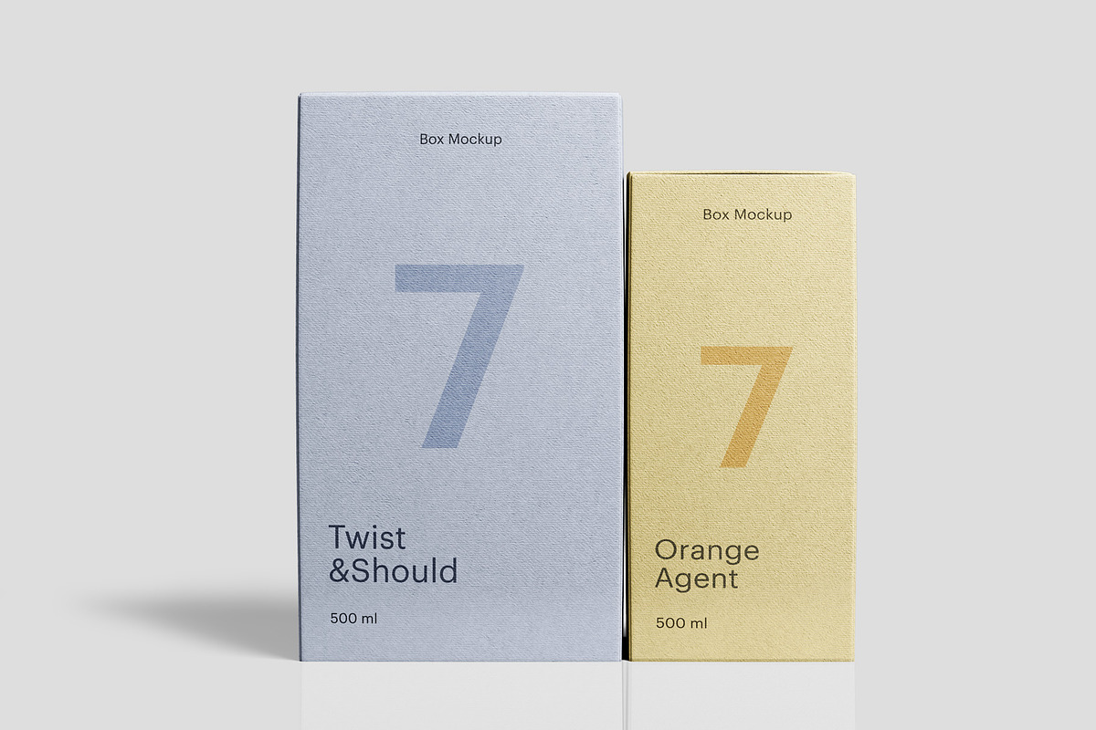 Box Mockup Bundle, a Packaging Mockup by GraphicWave (Photo 5 of 22)