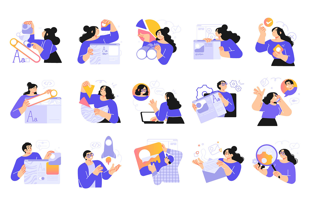 Business Concept illustrations, a Work Illustration by StonePic (Photo 3 of 3)