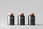 Supplement Jar Mockup, a Cups & Container Mockup by pmvch (Thumbnail 2 of 9)
