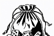 Dice Set Clipart Collection, an Illustration by musafir_fashion (Thumbnail 2 of 9)