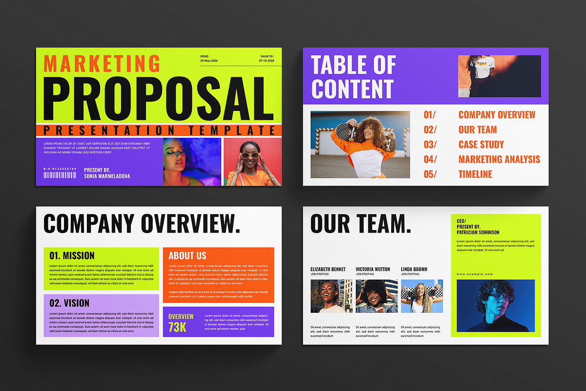 Marketing Proposal Presentation, a Presentation Template by E-Type (Photo 2 of 5)