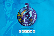 Zeus Mythical Mascot Logo, a Branding & Logo Template by RMPL.std (Thumbnail 2 of 3)