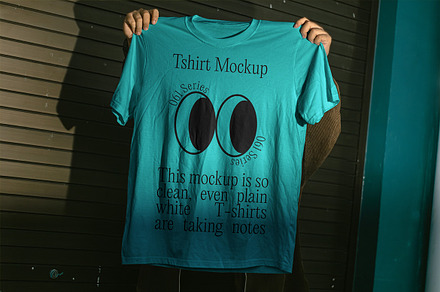 T-Shirt Mockup - VOL 2, an Apparel Mockup by Simetrica Labs