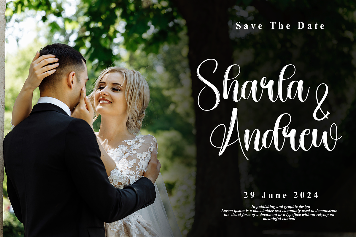 Shining | Script Font, a Handwritten Font by Scratchones (Photo 2 of 9)
