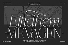 Effidhem Mevagen | 18 Font Files