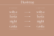 Diastema – Modern Ligature Typeface, a Serif Font by Issam Type (Thumbnail 8 of 14)