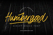 HumberGood, a Script Font by Zelda Graphic (Thumbnail 1 of 6)