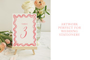 Handdrawn Watercolor Frames + Border, a Decorative Illustration by Lavender And Sea (Thumbnail 3 of 5)