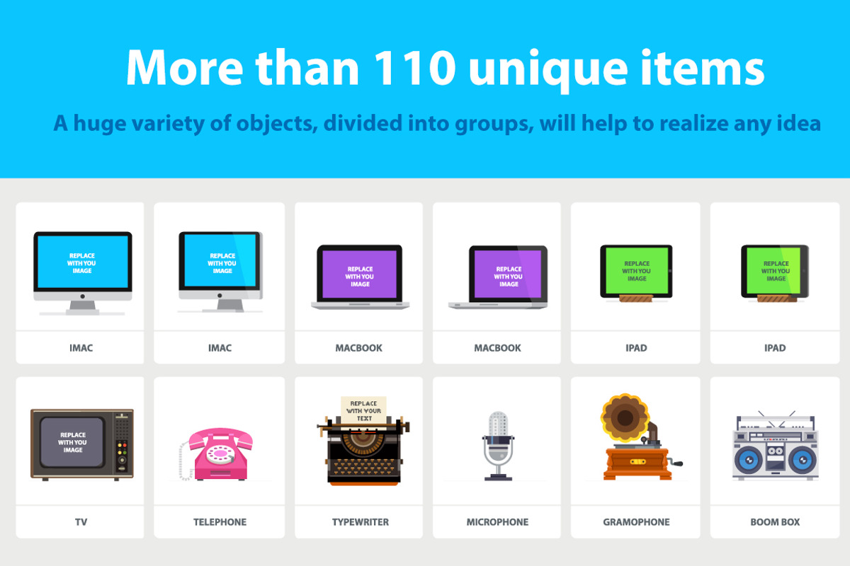 PIXEL PERFECT - scene constructor, a Product Mockup by Oleg Beresnev (Photo 2 of 4)