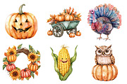 Cute Nursery Autumn Farmhouse PNG, an Illustration by SinaCreation (Thumbnail 7 of 7)