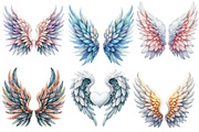 Heaven Angel Wings Sublimation Clipa, an Illustration by Designworld (Thumbnail 4 of 5)