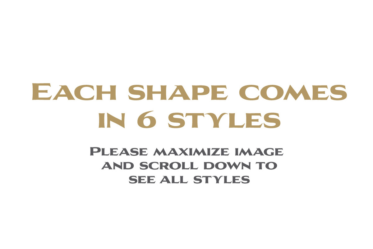 1080 Vector Shields Shapes, an Object Graphic by Damien (Photo 6 of 12)