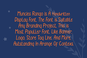 Muncies Rango Font