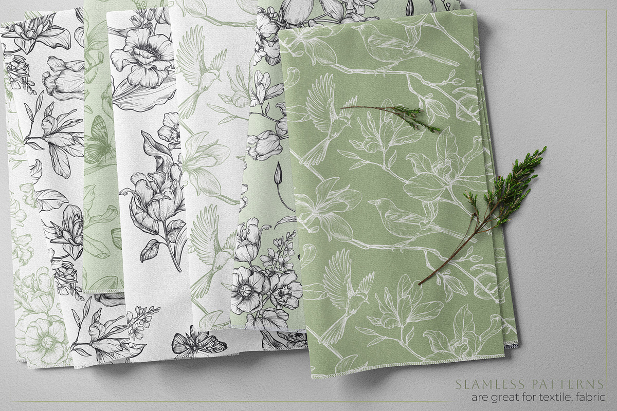 Birds in the Spring Garden, an Object Graphic by Molly art (Photo 8 of 11)