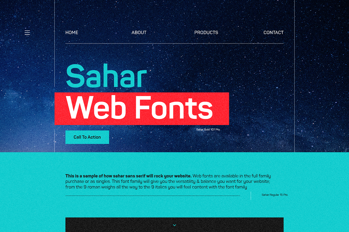 Sahar, A Charming Typeface Of 18 Fonts preview 3
