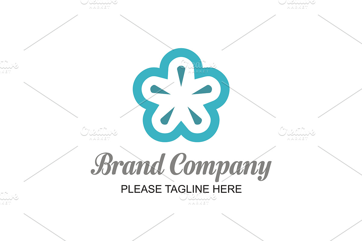 20 Logo Flower Templates Bundle, a Branding & Logo Template by Friendesigns (Photo 21 of 21)