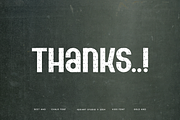 Chalk Broder Font, a Sans Serif Font by Iqsiart Studio (Thumbnail 6 of 6)