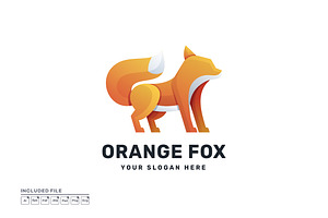 Fox Gradient Colorful Logo, a Branding & Logo Template by yuanesei