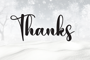 Snowing | Script Font, a Handwritten Font by Scratchones (Thumbnail 8 of 8)