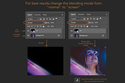 Neon light leak overlays, an Object Graphic by Paper Farms (Thumbnail 5 of 5)