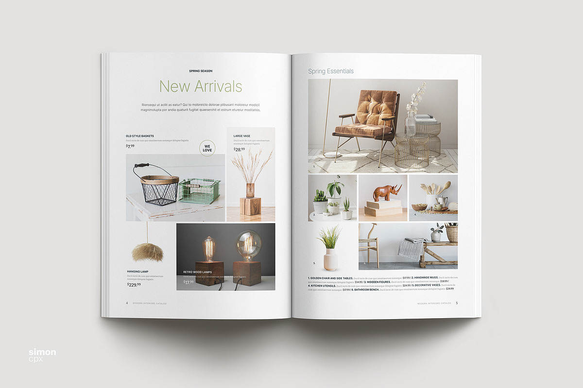 Product Catalog, a Brochure Template by Type Here Studio (Photo 7 of 20)