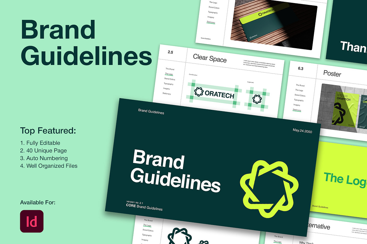 9-in-1 Brand Guideline Bundle, a Branding & Logo Template by Templeste (Photo 17 of 22)