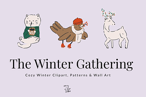 The Winter Gathering: Winter Clipart