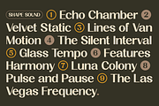 GC Clova - Elegant Sans Display, a Sans Serif Font by Glyphonic (Thumbnail 4 of 15)