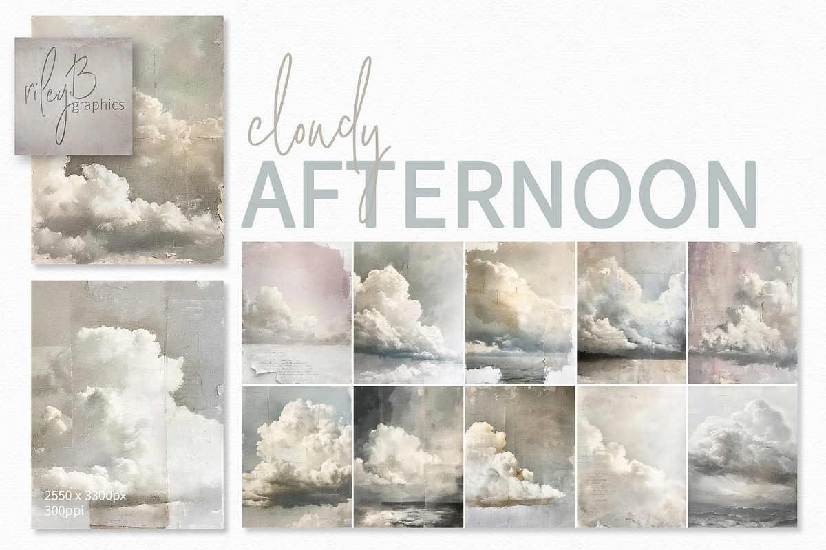 Cloudy Afternoon, a Decorative Illustration by rileyBgraphics (Photo 1 of 6)