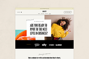 Squarespace Template: Identity, a Squarespace Template by Applet Studio (Thumbnail 2 of 5)