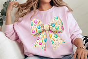 Yarn Crochet Easter Coquette Bow PNG, an Illustration by Dream Creation (Thumbnail 3 of 4)