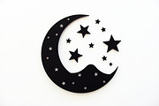 Crescent Moons and Star Silhouette, an Illustration by Amazin_art (Thumbnail 12 of 31)